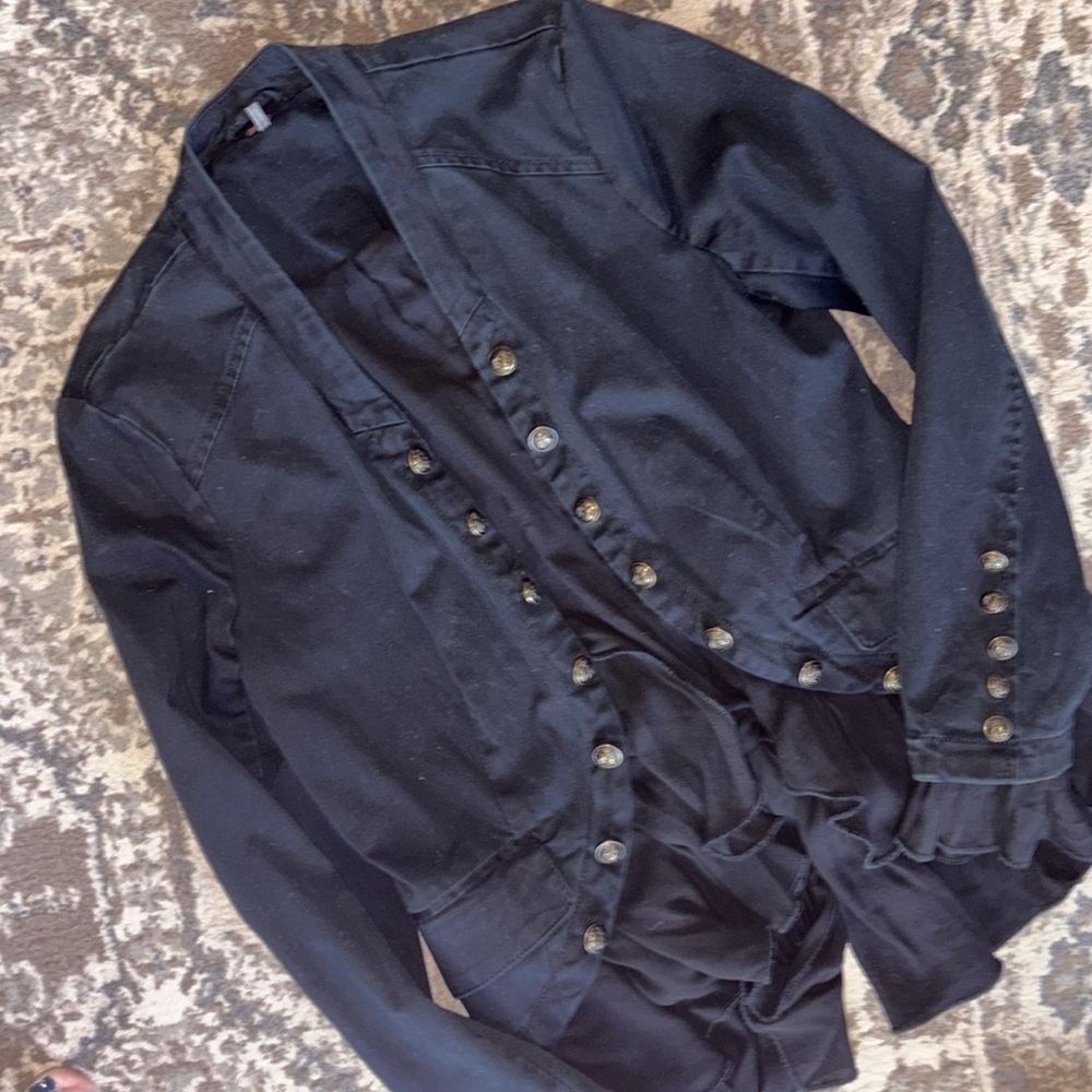 Like new Free People Ruffles Romance jacket - Picture 6 of 6